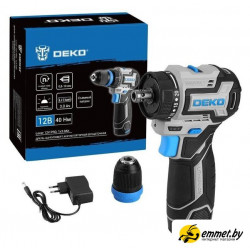 Дрель-шуруповерт Deko Loner 12V PRO 085-1121 (с 1-им АКБ)