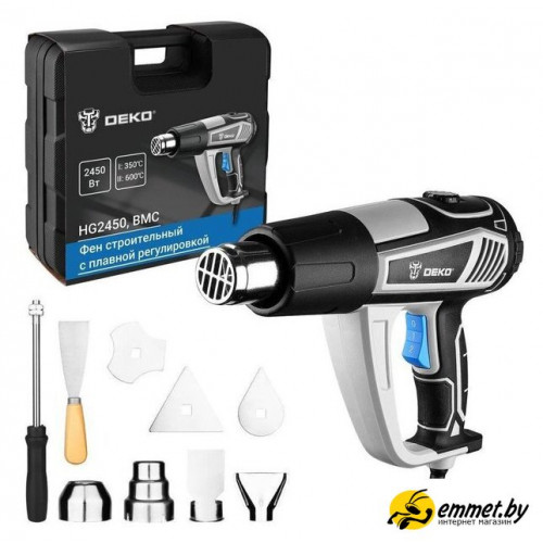 Промышленный фен Deko HG2450 085-1130 (кейс)