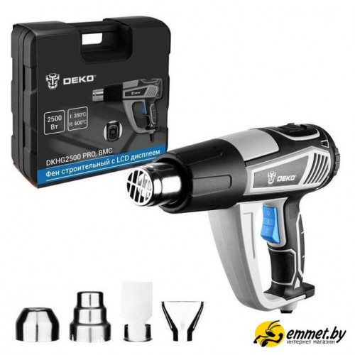 Промышленный фен Deko DKHG2500 PRO 085-1078 (кейс)