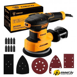 Эксцентриковая шлифмашина Deko DKS400W 085-1058