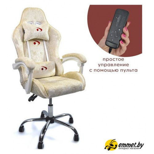 Игровое (геймерское) кресло Calviano Asti Ultimato (beige fabric)