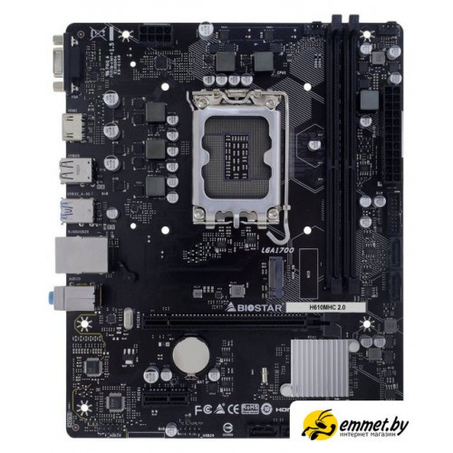 Материнская плата BIOSTAR H610MHC 2.0 Ver. 6.0