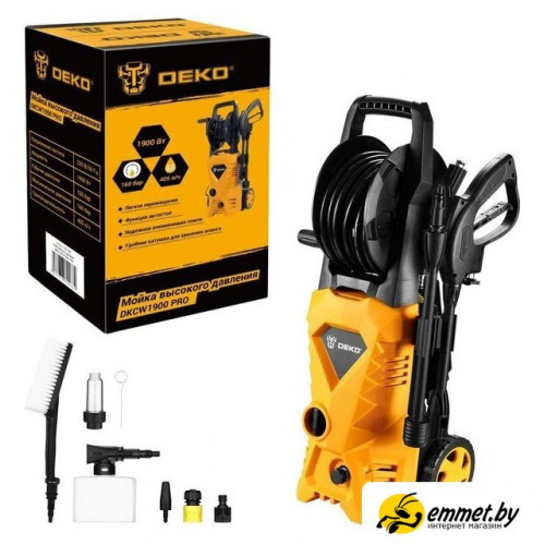 Мойка высокого давления Deko DKCW1900 PRO 085-2028