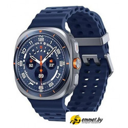 Умные часы Samsung Galaxy Watch Ultra 2025 47 мм LTE (синий титан)