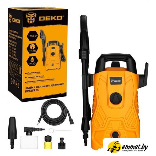 Мойка высокого давления Deko DKCW115 084-2040