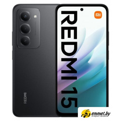 Телефон Xiaomi Redmi 15 4G 8GB/256GB международная версия (черный)