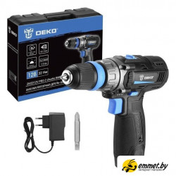 Дрель-шуруповерт Deko ZKCD12V PRO 084-1013 (с 2-мя АКБ, кейс)