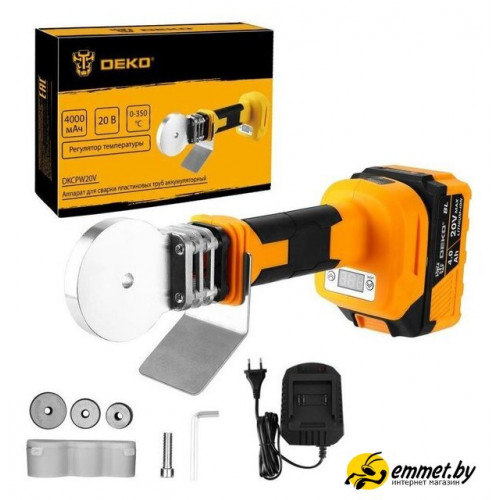 Аппарат для сварки труб Deko DKCPW20V 086-3000 (с 1-им АКБ)