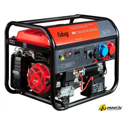 Бензиновый генератор Fubag BS 7500 XD ES DUPLEX