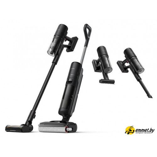 Пылесос Dreame H12 Dual FlexReach Wet and Dry Vacuum HHV31A (евровилка, черный)