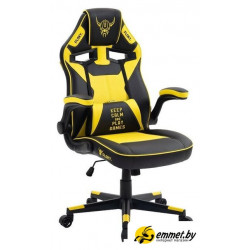 Игровое (геймерское) кресло FLOKY Asgard Yellow-Black (желтый/черный)