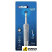 Электрическая зубная щетка Oral-B Vitality D100 Starterkit + 2 насадки (серый)