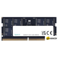 Оперативная память Apacer 16ГБ DDR5 SODIMM 5600 МГц AS16GHB56CVBBGH