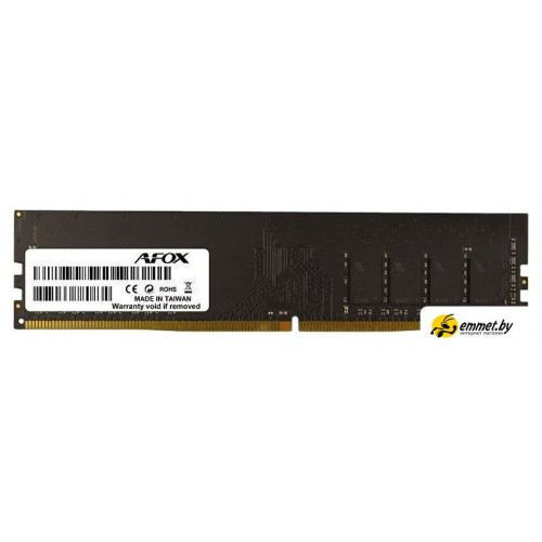 Оперативная память AFOX 8ГБ DDR4 3200 МГц AFLD48PH1P