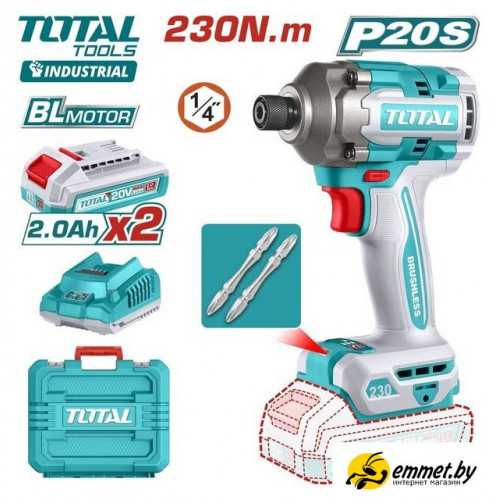 Винтоверт Total TIRLI2023 (с 2-мя АКБ, кейс)