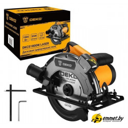 Дисковая (циркулярная) пила Deko DKCS1800W Laser 086-1012