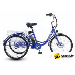 Электровелосипед AVM E-Alfa Trike 24 (синий)