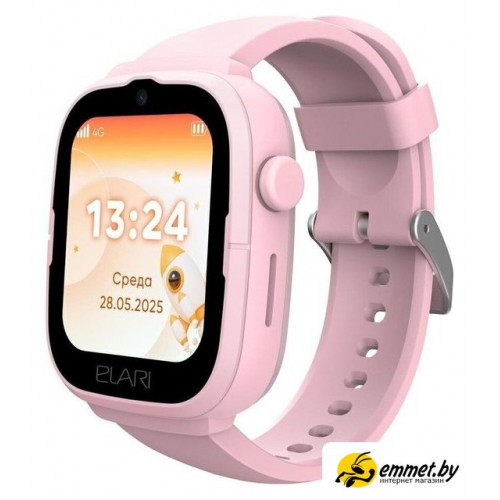Детские умные часы Elari KidPhone 4G Go (розовый)