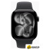 Умные часы Apple Watch Series 11 46 мм (алюминиевый корпус, черный/черный, спорти