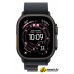 Умные часы Apple Watch Ultra 3 LTE 49 мм (титановый корпус, черный/черный, тексти