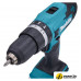 Ударная дрель-шуруповерт Makita HP488D006 (с 2-мя АКБ, кейс)