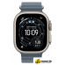 Умные часы Apple Watch Ultra 3 LTE 49 мм (титановый корпус, природный/синий, реме