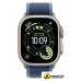 Умные часы Apple Watch Ultra 3 LTE 49 мм (титановый корпус, природный/синий, нейл