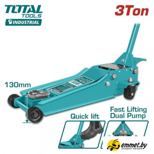 Подкатной домкрат Total THT108313 3т