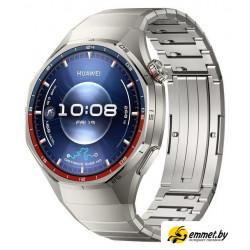 Умные часы Huawei Watch GT 6 Pro 46 мм (серебристый, с серебристым браслетом, межд