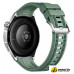 Умные часы Huawei Watch GT 6 46 мм (серебристый, с зеленым плетеным ремешком, межд