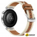 Умные часы Huawei Watch GT 6 41 мм (серебристый, с коричневым кожаным ремешком, ме