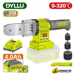 Аппарат для сварки труб Dyllu DTWM20182 (с 2-мя АКБ)