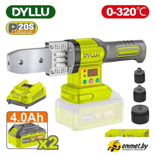 Аппарат для сварки труб Dyllu DTWM20182 (с 2-мя АКБ)