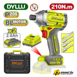 Винтоверт Dyllu DTCD2B21 (с 2-мя АКБ, кейс)