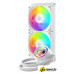 Система жидкостного охлаждения для процессора ID-Cooling FX240 LCD White