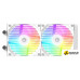 Система жидкостного охлаждения для процессора ID-Cooling FX240 LCD White