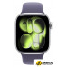 Умные часы Apple Watch Series 11 42 мм (алюминиевый корпус, серебристый/фиолетовы