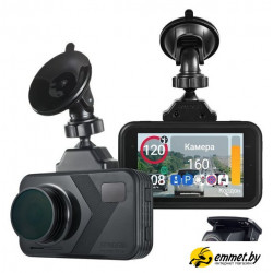 Видеорегистратор-радар детектор-GPS информатор (3в1) Roadgid Premier 4 2CH (set 2)