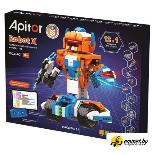 Конструктор Apitor Robot X 12 в 1