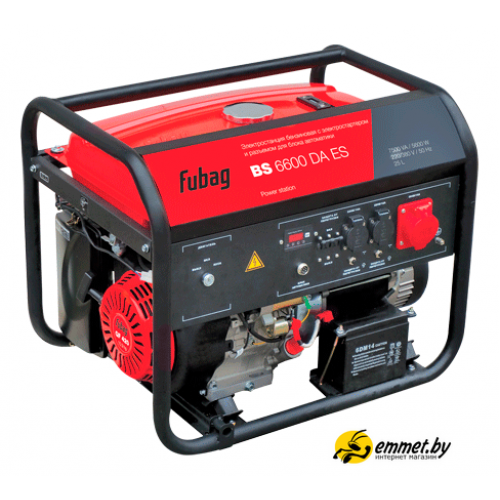 Бензиновый генератор Fubag BS 6600 DA ES