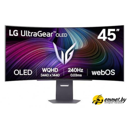 Игровой монитор LG UltraGear OLED 45GX90SA-B