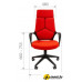 Офисное кресло CHAIRMAN 525 (T-02 голубой)