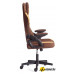 Игровое (геймерское) кресло TetChair iBear ткань (коричнево-бежевый)
