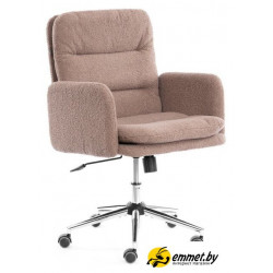 Офисное кресло TetChair Dover (хром/букле/коричневый)