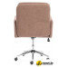 Офисное кресло TetChair Dover (хром/букле/коричневый)