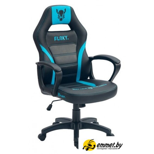 Игровое (геймерское) кресло FLOKY Vibe Aqua-Black