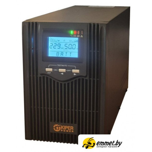 Источник бесперебойного питания Kiper Power SmartPro 2000 (2000VA/1600W)