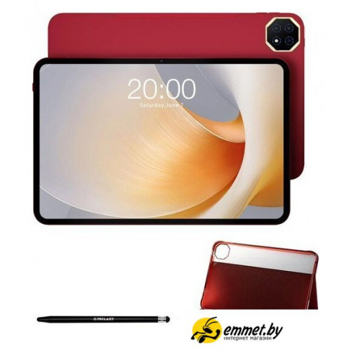 Планшет Teclast T65 Plus 8GB/256GB LTE (красный, с чехлом)