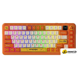 Клавиатура Ajazz AK820 Max (оранжевый/белый, Ajazz Avocado)