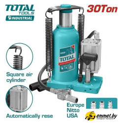Бутылочный домкрат Total THT109306 30т